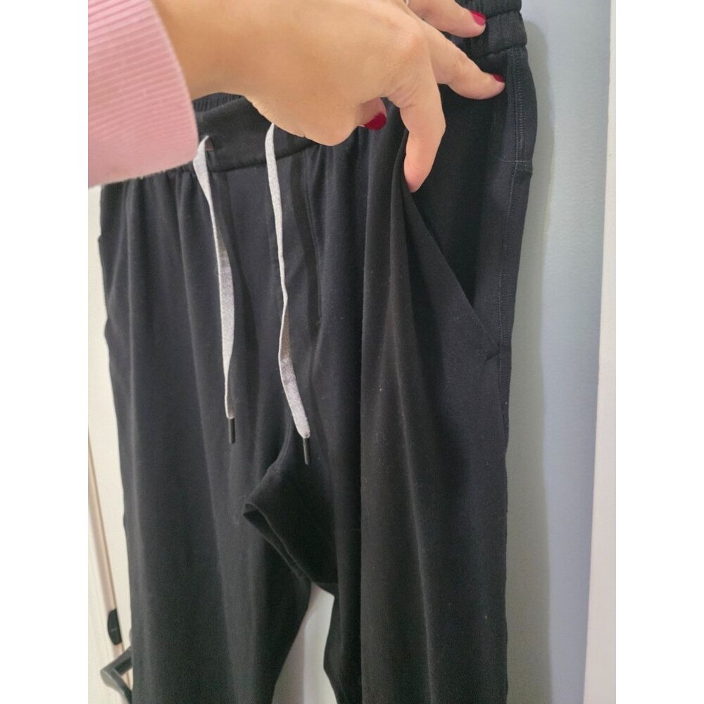 Lululemon Men's Large Black Jogger Athletic Pant Gym Workout Travel Lounge - Picture 7 of 13